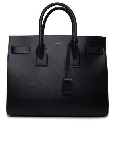 Saint Laurent Sac De Jour Tote Bag In Black