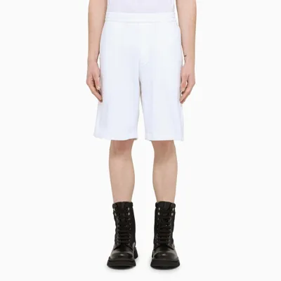 Prada White Cotton Shorts