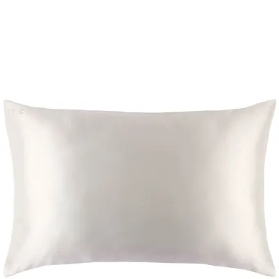 Slip Silk Pillowcase - Queen (various Colours) - White