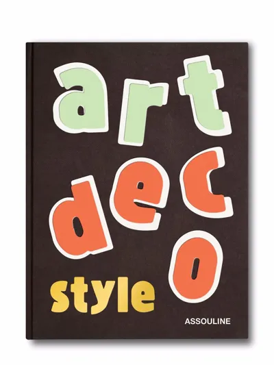 Assouline Art Deco Style Book In Multi