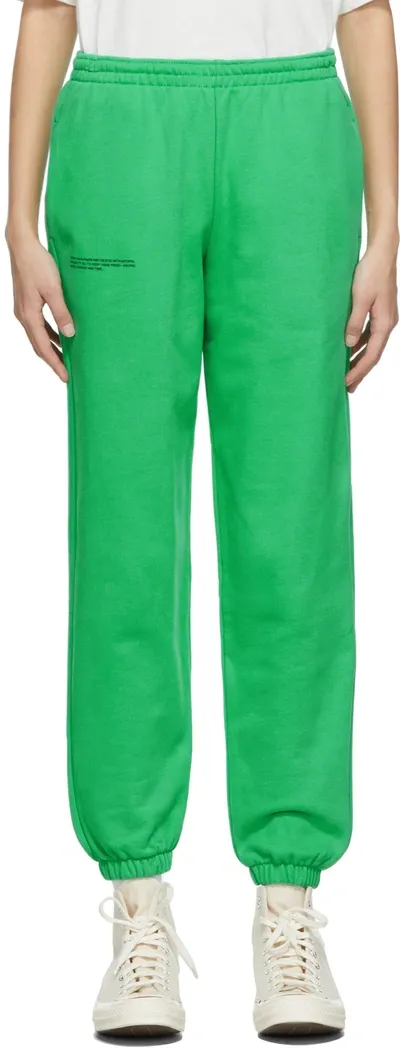 Pangaia 365 Organic Cotton Track Pants In Green