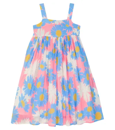 Morley Kids' Pammy Daisy Floral Cotton Dress In Pink