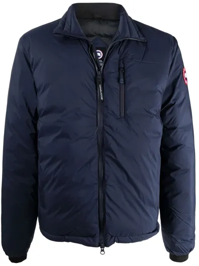 Canada Goose Lodge Packable 750 Fill Power Down Jacket In Blue