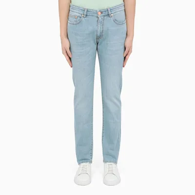 Pt Torino Denim Light Blue Skinny Jeans