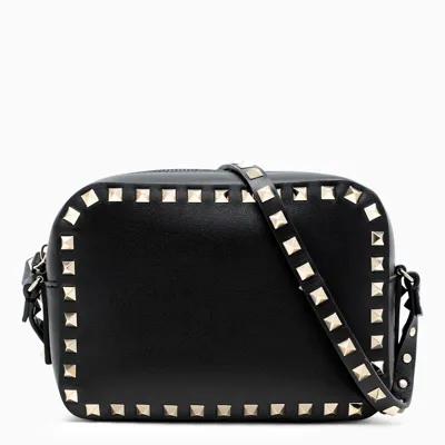 Valentino Garavani Black Small Rockstud Cross-body Bag