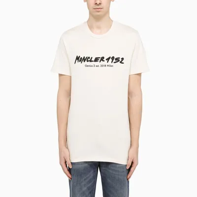 Moncler Beige Logo T-shirt