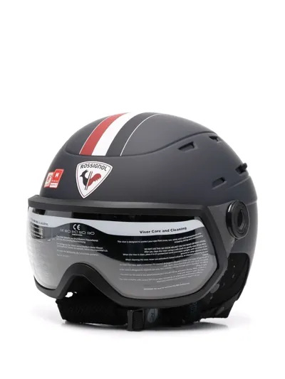 Rossignol Allspeed Visor Impacts Photochromic Helmet In Black