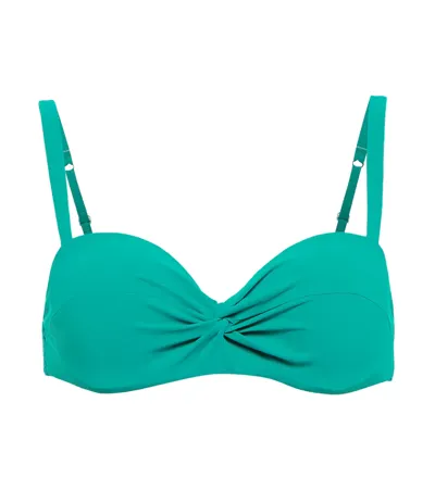 Karla Colletto Basics Bikini Top In Sea