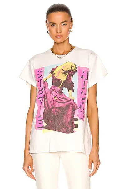 Madeworn Stevie Nicks Tee In Off White