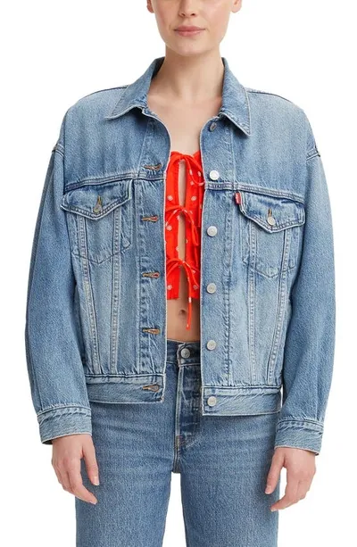 Levi's '90s Denim Trucker Jacket In Soft As Butter Mid