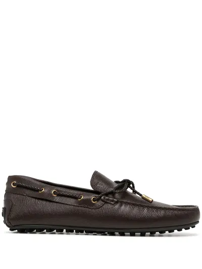 Tod's Gommino Driving Shoes In Brown