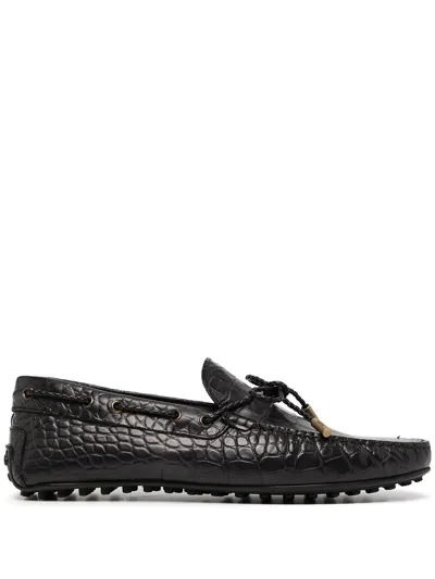 Tod's Gommino Driving Shoes In Black