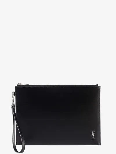 Saint Laurent Clutch In Black