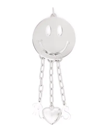 Raf Simons Smiley Face Sterling Silver Pendant