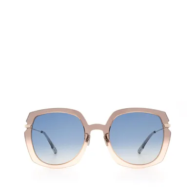 Dior Attitude1 Grey Pink Female Sunglasses