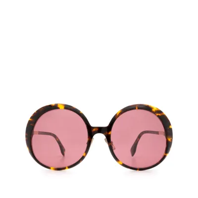 Fendi Ff 0430/s Dark Havana Sunglasses