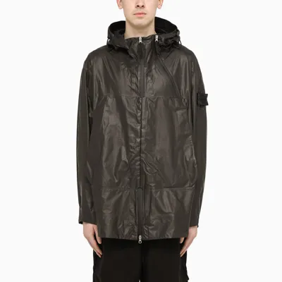 Stone Island Shadow Project Black Nylon Parka Jacket