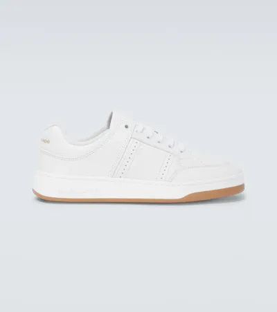 Saint Laurent Sl 61 Low Top Sneakers In K White K White