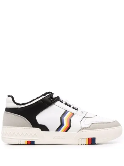 Missoni X Abcd The 90's Basket Stripes Sneakers In White