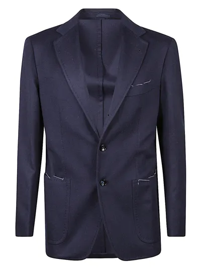 Sartorio Cashmere Jacket In Blue