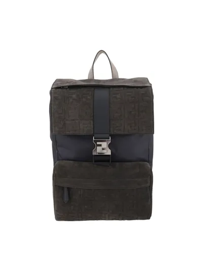 Fendi Medium Ness Backpack In Multi