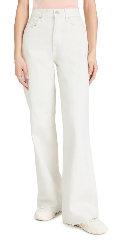 Amo Frida Wide Leg Pants In White Oak