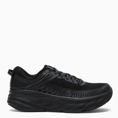 Hoka One One Black Bondi 7 Sneakers