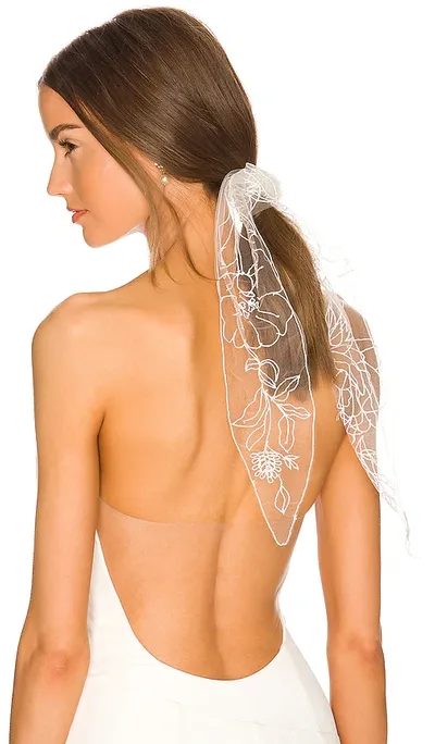 Ofrenda Studio Natura Hair Piece In Ivory