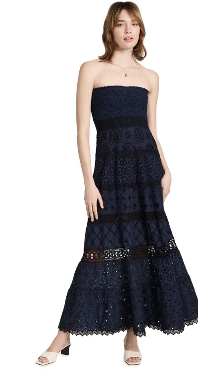 Temptation Positano Belem Dress In Navy