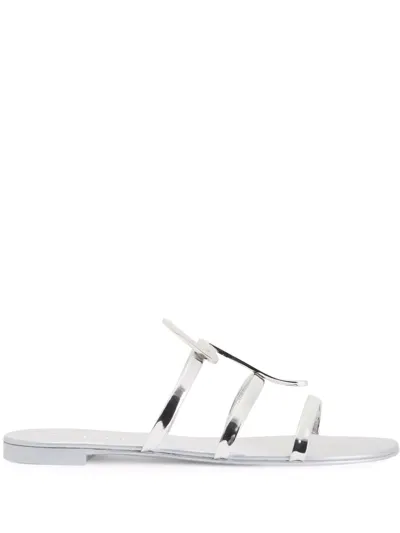 Giuseppe Zanotti Syrma G-strap Sandals In White