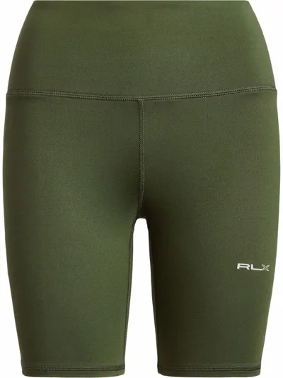 Polo Ralph Lauren Rlx Athletic Cycling Shorts In Grün