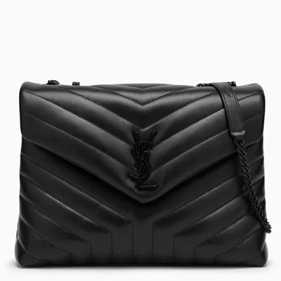 Saint Laurent Black Medium Loulou Bag