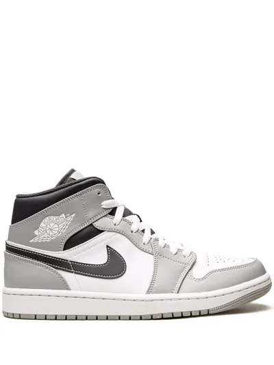 Jordan Air  1 Mid "light Smoke Grey 2.0" Sneakers