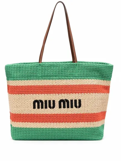 Miu Miu Shopping In Multicolour