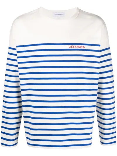 Maison Labiche "weekender" Montpar Sailor T-shirt In Multicolor