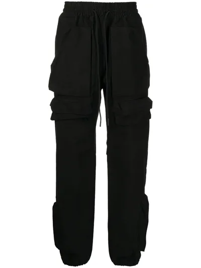 Readymade Logo-print Cargo Pants In Schwarz