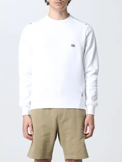 Tommy Hilfiger Cotton Blend Sweatshirt In White