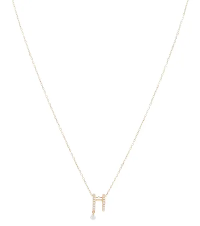 Persée Zéus 18kt Gold Necklace With Diamonds