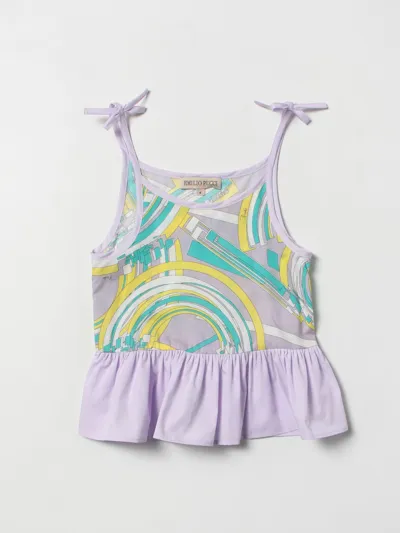 Emilio Pucci Top  Kids Color Lilac