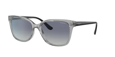 Vogue Eyewear Women's Sunglasses, Vo5426s In Grey Gradient Dark Blue