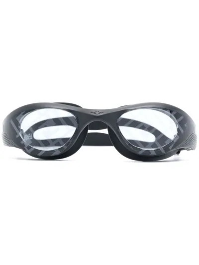 Fendi X Arena Monogram Swimming Goggles In Black