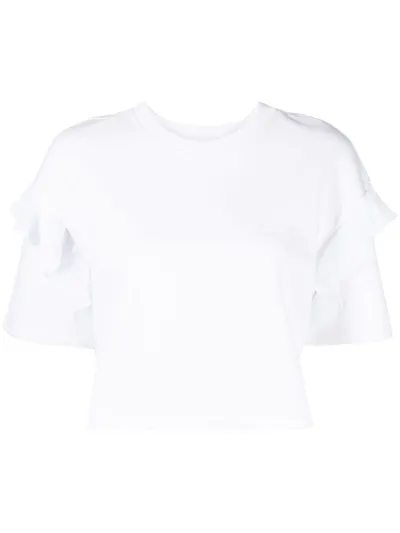 Onefifteen X Beyond The Radar Short-sleeve T-shirt In White