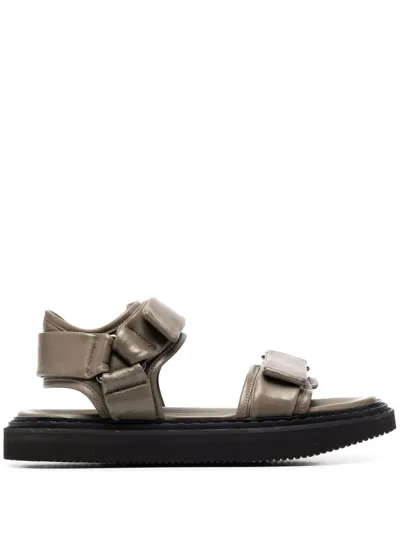 Officine Creative Touch-strap Sandals In Grün