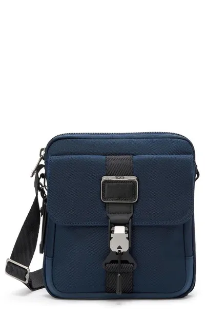 Tumi Alpha Bravo Junior Crossbody Bag In Navy