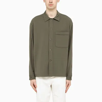 Ermenegildo Zegna Pastel Green Casual Shirt