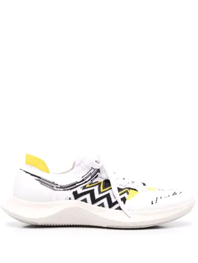 Missoni X Acbc "fly" Sneakers In Weiss