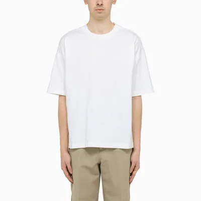 Ermenegildo Zegna T-shirt Crew-neck Short Sleeve In White