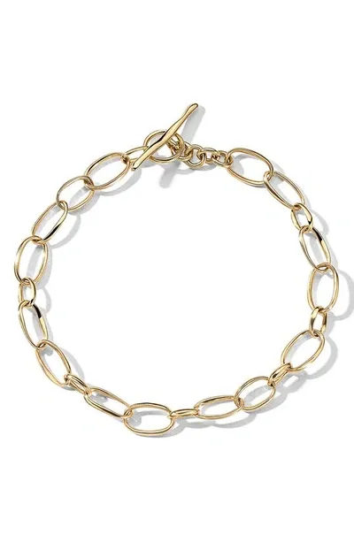 Ippolita 18kt Yellow Gold Classico Scultura Small Link Bracelet