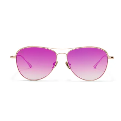 Taylor Morris Eyewear Clarendon Sunglasses In Gold