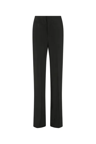 Maison Margiela Wide-leg Tailored Trousers In Black